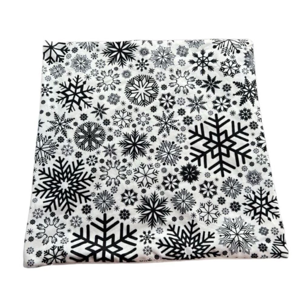 New Muswana Let it Snow Holiday Winter Standard Throw Pillow Case Cover Sham